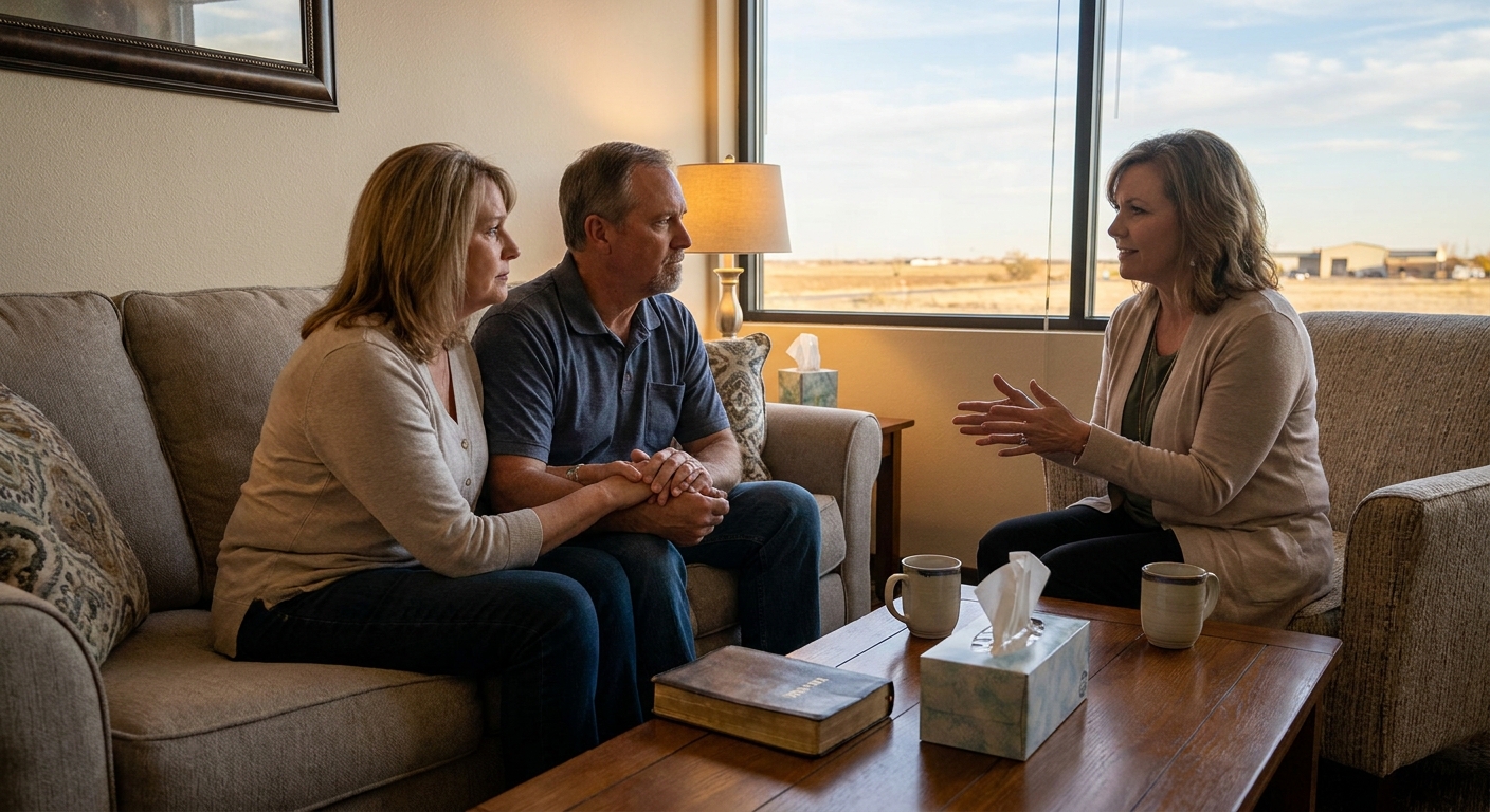 Christian counseling in Lubbock helping couples heal after a marriage crisis