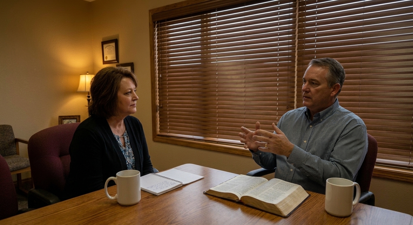 Christian counseling support during life transitions in Earth, Texas