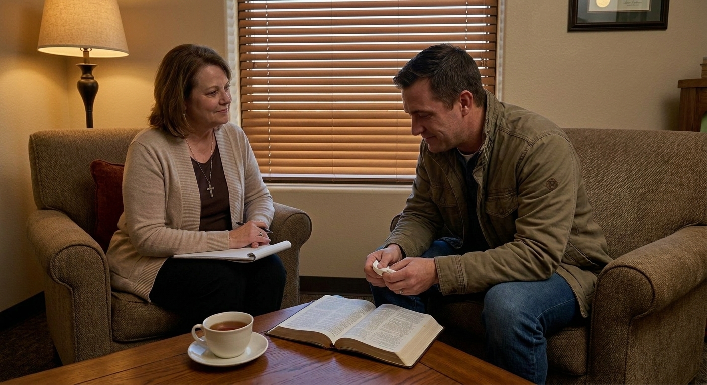 Christian therapist in Lubbock providing faith-based support for panic attacks