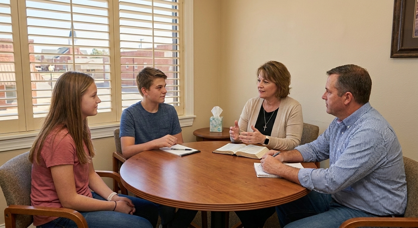 Can Families Use Christian Counseling in Abernathy for Behavior Issues?