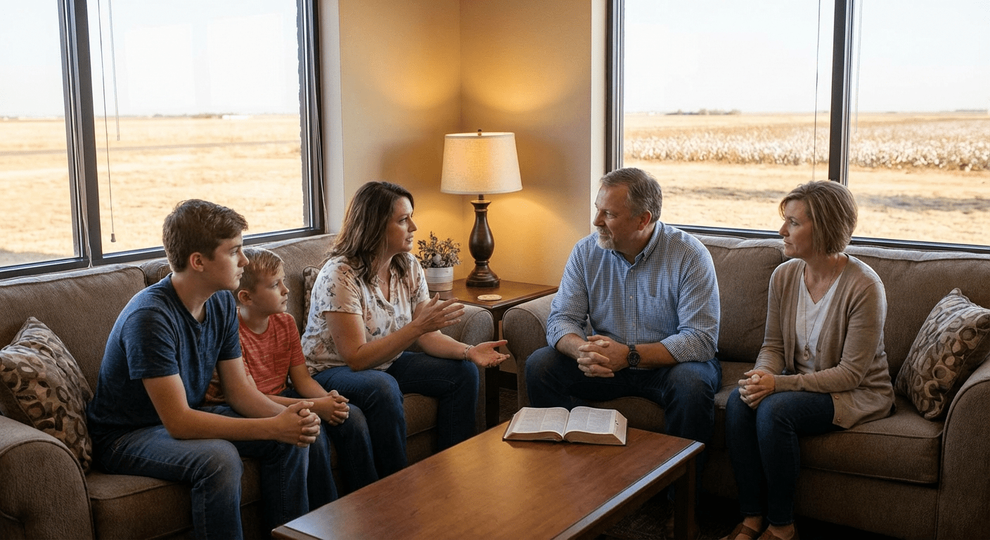 Christian coaching in Lubbock helping families resolve conflict and restore relationships